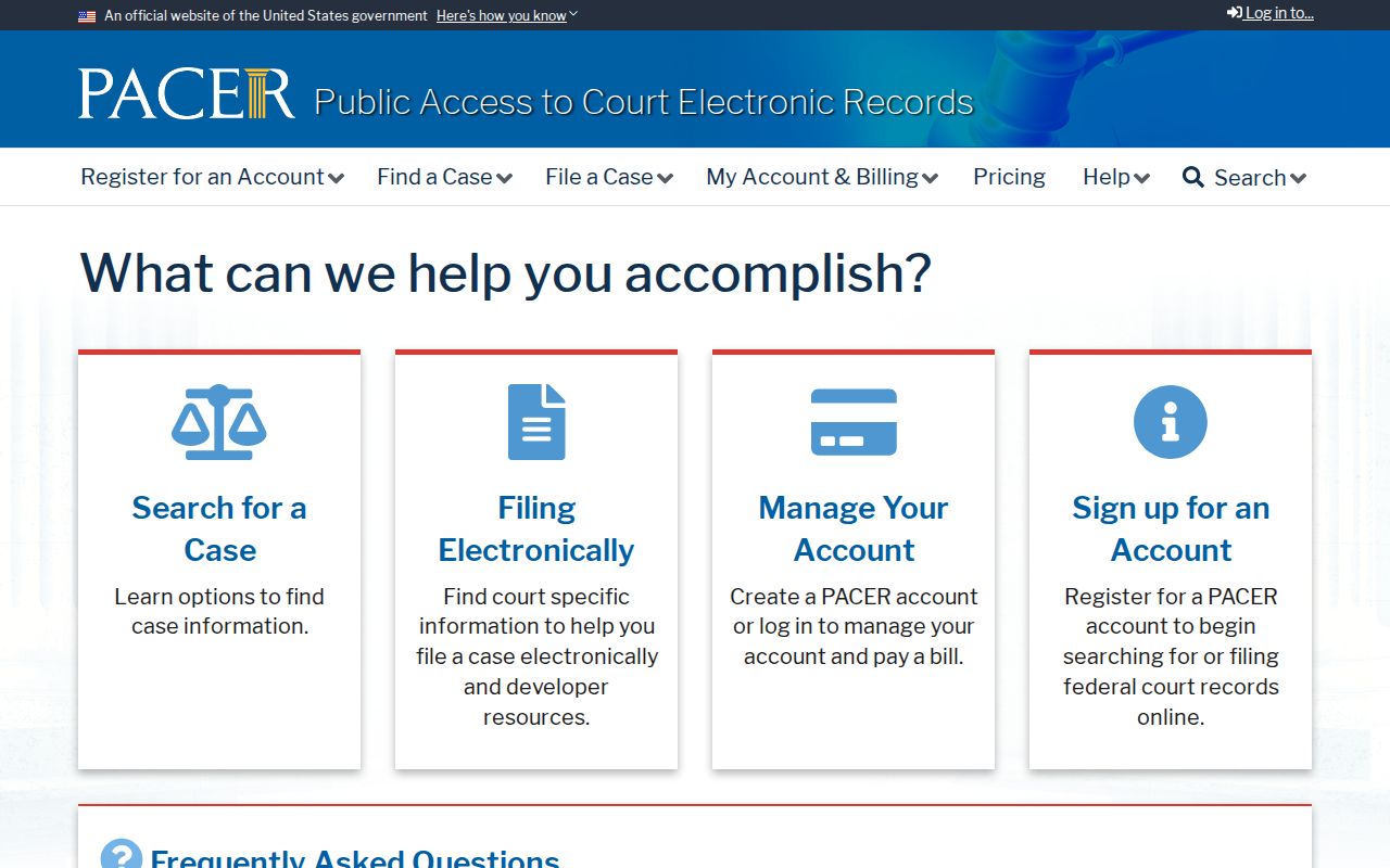 Okaloosa County federal criminal court case lookup