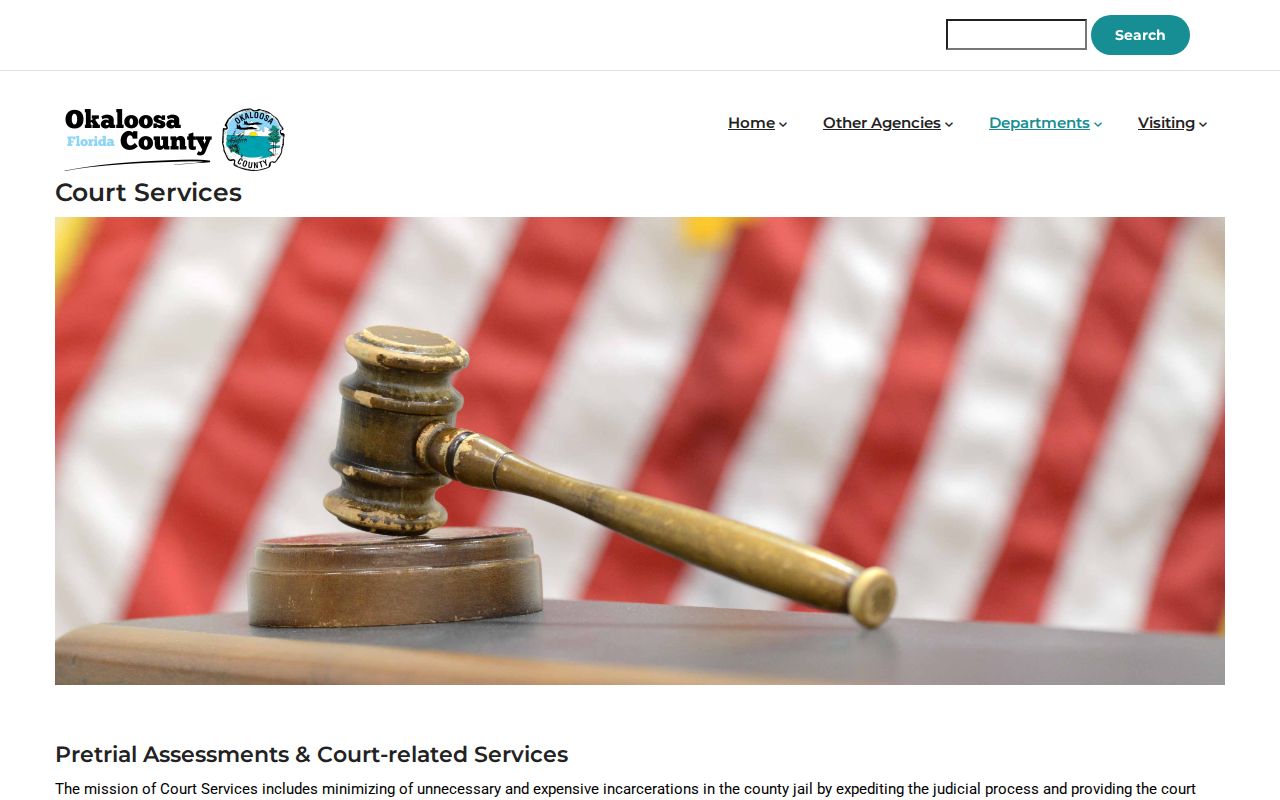 Okaloosa County criminal court case services